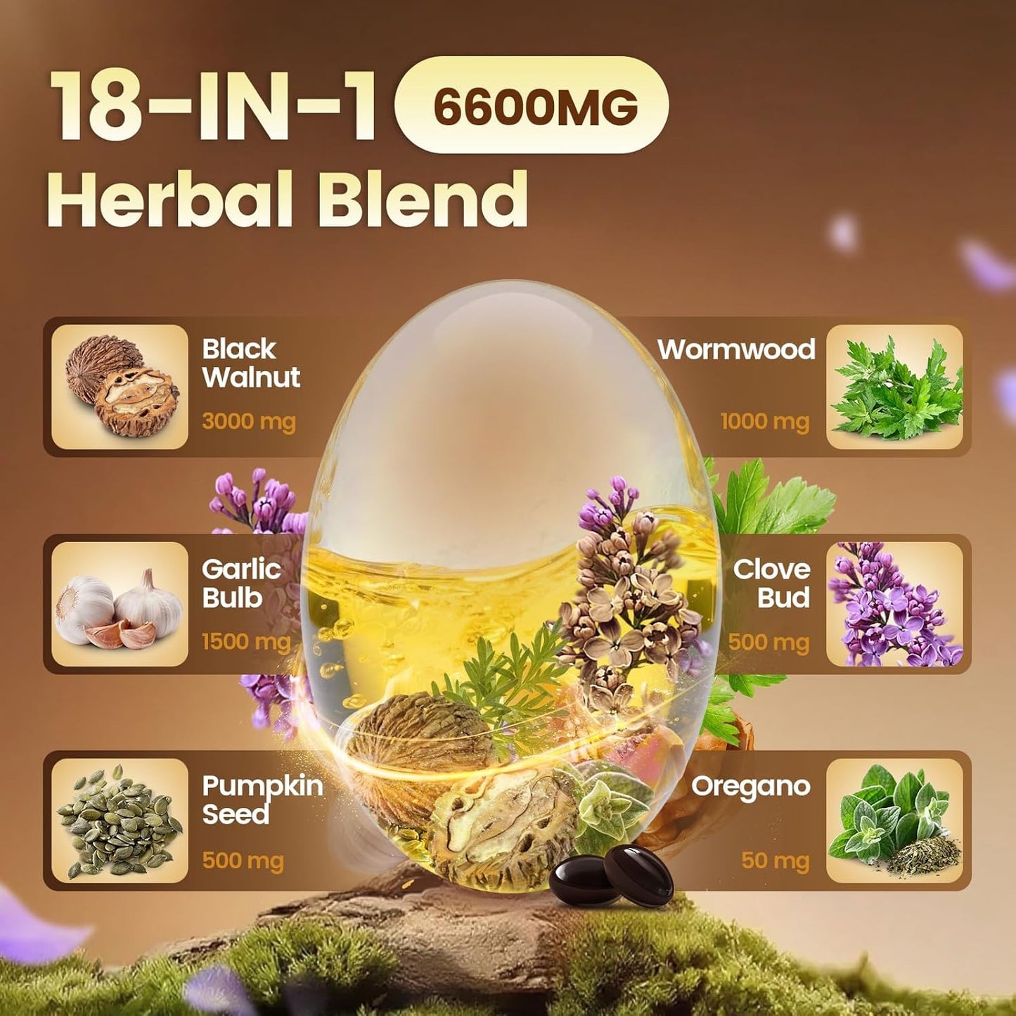 18-in-1 Wormwood Softgels